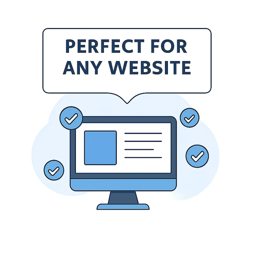 Perfect for any website